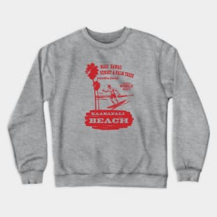 Kaanapali Beach Crewneck Sweatshirt